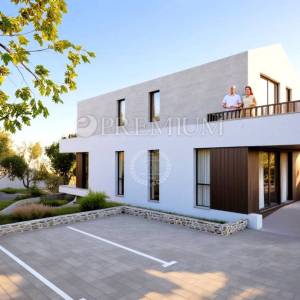 Vrbnik, okolica, moderna kuća u novogradnji, mirna lokacija!