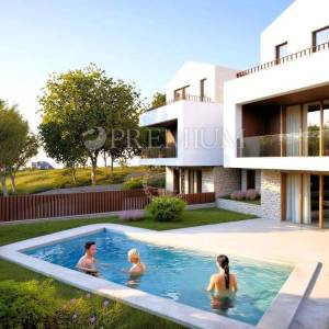 Vrbnik, okolica, novogradnja s bazenom!