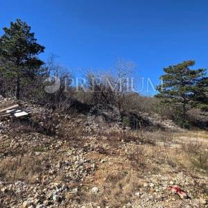 Vrbnik, otok Krk – zemljište s pogledom na more!