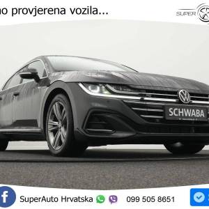 VW Arteon Shooting Brake 2.0 TDI DSG R-Line 200 KS, LED+ACC+GR SJED+VIRT+PARK