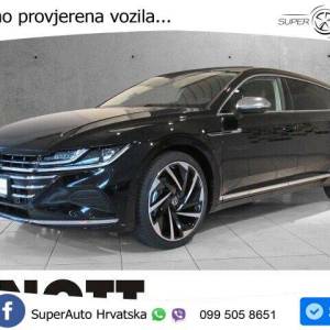 VW Arteon Shooting Brake 2.0 TDI DSG 200 KS, ACC+PANO+VIRT+HEAD+MASAŽA