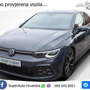 VW Golf 8 GTD 2.0 TDI Black Style 200 KS, LED+ACC+GR SJED+VIRT+PARK
