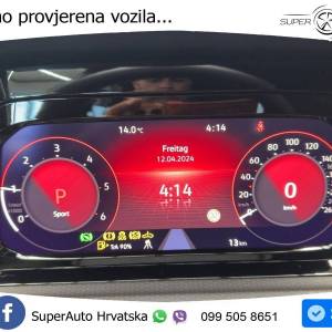 VW Golf 8 GTD 2.0 TDI DSG 200 KS, LED+ACC+PANO+GR SJED+VIRT+KAM+PARK