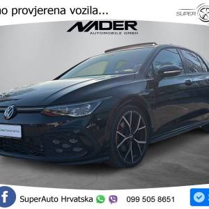 VW Golf 8 GTD 2.0 TDI DSG 200 KS, LED+ACC+PANO+GR SJED+VIRT+KAM+PARK