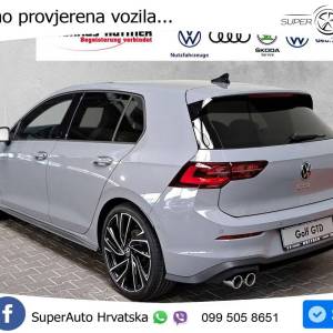 VW Golf 8 GTD 2.0 TDI DSG Black Style 200 KS, LED+ACC+4xGR SJED+KAM+PARK