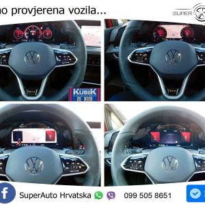 VW Golf 8 GTD 2.0 TDI DSG Black Style 200 KS, ACC+PANO+4xGR SJED+VIRT+KAM