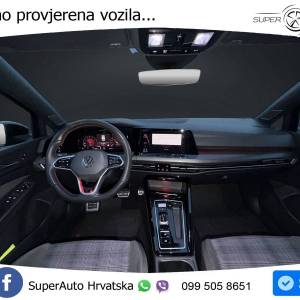 VW Golf 8 GTI 2.0 TSI DSG 245 KS, LED+ACC+PANO+GR SJED+KAM+PARK