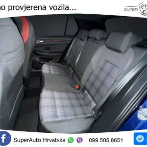 VW Golf 8 GTI 2.0 TSI DSG 245 KS, LED+ACC+PANO+GR SJED+KAM+PARK