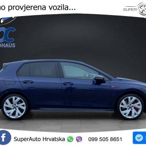 VW Golf 8 GTI 2.0 TSI DSG 245 KS, LED+ACC+PANO+GR SJED+KAM+PARK
