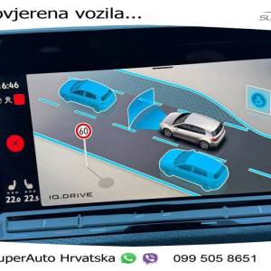 VW Golf 8 GTI 2.0 TSI DSG 245 KS, LED+ACC+PANO+GR SJED+KAM+PARK