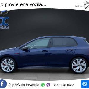 VW Golf 8 GTI 2.0 TSI DSG 245 KS, LED+ACC+PANO+GR SJED+KAM+PARK