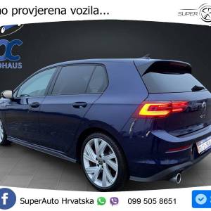 VW Golf 8 GTI 2.0 TSI DSG 245 KS, LED+ACC+PANO+GR SJED+KAM+PARK