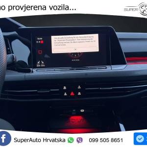 VW Golf 8 GTI 2.0 TSI DSG 245 KS, LED+ACC+PANO+GR SJED+KAM+PARK