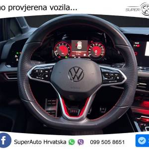 VW Golf 8 GTI 2.0 TSI DSG 245 KS, LED+ACC+PANO+GR SJED+KAM+PARK