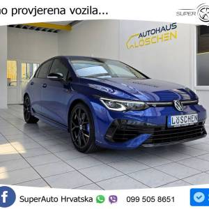 VW Golf 8 R 2.0 TSI 4M DSG Black Style 320 KS, LED+ACC+GR SJED+KAM+PARK