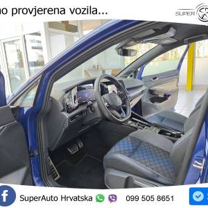 VW Golf 8 R 2.0 TSI 4M DSG Black Style 320 KS, LED+ACC+GR SJED+KAM+PARK