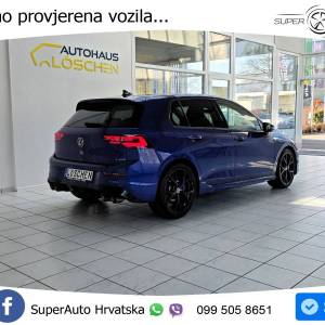 VW Golf 8 R 2.0 TSI 4M DSG Black Style 320 KS, LED+ACC+GR SJED+KAM+PARK