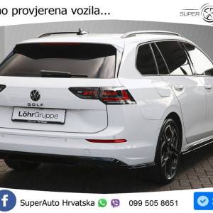 VW Golf 8 Variant 2.0 TDI DSG Black Style 150 KS, LED+ACC+PANO+GR SJED+360+VIRT