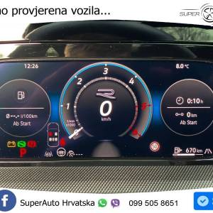 VW Golf 8 Variant 2.0 TDI DSG R-Line 150 KS, LED+ACC+PANO+GR SJED+VIRT+HEAD+KAM
