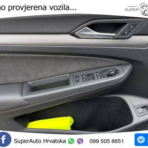 VW Golf 8 Variant 2.0 TDI DSG Style 150 KS, LED+ACC+360+GR SJED+VIRT+MASAŽA+PARK