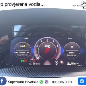 VW Golf 8 Variant R BlackStyle 4M DSG 333 KS, LED+ACC+PANO+GR SJED+360+VIRT+PARK