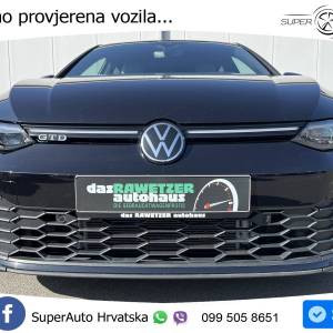 VW Golf GTD 2.0 TDI DSG 200 KS, LED+ACC+PANO+GR SJED+KAM+PARK