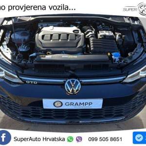 VW Golf GTD 2.0 TDI DSG 200 KS, LED+ACC+4xGR SJED+VIRT+KAM+PARK
