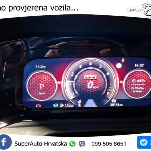 VW Golf GTI 2.0 TSI DSG 245 KS, LED+ACC+GR SJED+VIRT+KAM+PARK