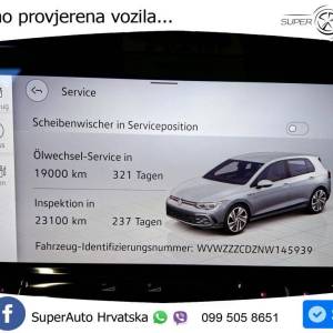 VW Golf GTI 2.0 TSI DSG 245 KS, LED+ACC+GR SJED+VIRT+KAM+PARK