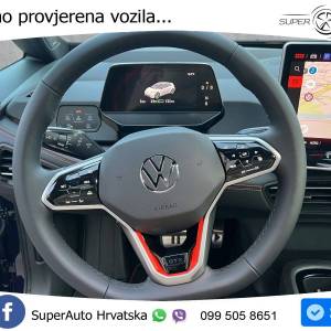 VW ID.3 GTX Performance 84 kWh FIRE+ICE 326 KS, LED+ACC+PANO+GR SJED+360+MASAŽA