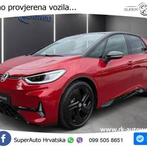 VW ID.3 GTX Performance 84 kWh 326 KS, LED+ACC+PANO+GR SJED+360+PARK