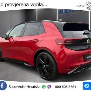 VW ID.3 GTX Performance 84 kWh 326 KS, LED+ACC+PANO+GR SJED+360+PARK