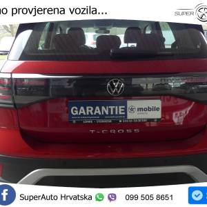 VW T-Cross 1.5 TSI DSG Life 150 KS, ACC+VIRT+GR SJED+LED+LANE