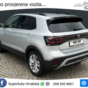 VW T-Cross 1.5 TSI DSG Life 150 KS, KAM+KEY+GR SJED+VIRT+LANE