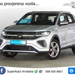 VW T-Cross 1.5 TSI DSG R Line 150 KS, ACC+KAM+GR SJED+VIRT+LANE