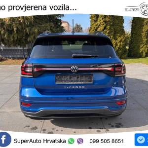 VW T-Cross 1.5 TSI DSG R Line 150 KS, ACC+KAM+GR SJED+VIRT+LANE
