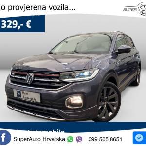 VW T-Cross 1.5 TSI DSG R Line 150 KS, ACC+KAM+GR SJED+VIRT+LANE