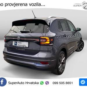 VW T-Cross 1.5 TSI DSG R Line 150 KS, ACC+KAM+GR SJED+VIRT+LANE