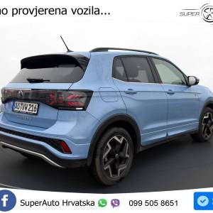 VW T-Cross 1.5 TSI DSG R Line 150 KS, ACC+KAM+KEY+GR SJED+VIRT+LANE