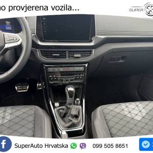 VW T-Cross 1.5 TSI DSG R Line 150 KS, ACC+KAM+KEY+GR SJED+VIRT+LANE