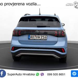 VW T-Cross 1.5 TSI DSG R Line 150 KS, ACC+KAM+KEY+GR SJED+VIRT+LANE