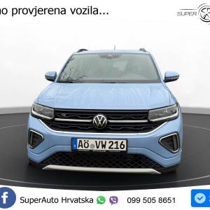 VW T-Cross 1.5 TSI DSG R Line 150 KS, ACC+KAM+KEY+GR SJED+VIRT+LANE