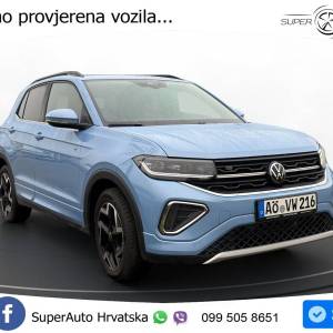 VW T-Cross 1.5 TSI DSG R Line 150 KS, ACC+KAM+KEY+GR SJED+VIRT+LANE