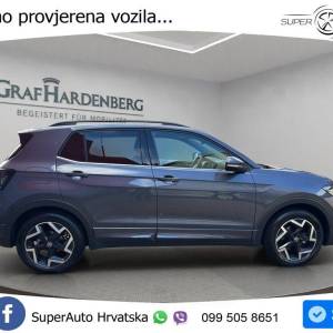 VW T-Cross 1.5 TSI DSG R Line 150 KS, ACC+KAM+GR SJED+LED+LANE