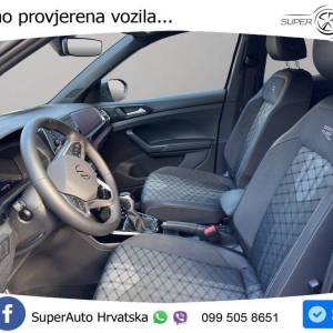VW T-Cross 1.5 TSI DSG R Line 150 KS, ACC+KAM+GR SJED+LED+LANE