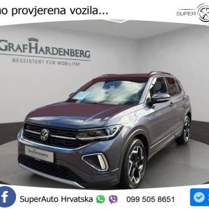 VW T-Cross 1.5 TSI DSG R Line 150 KS, ACC+KAM+GR SJED+LED+LANE