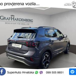 VW T-Cross 1.5 TSI DSG R Line 150 KS, ACC+KAM+GR SJED+LED+LANE