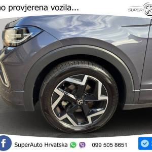 VW T-Cross 1.5 TSI DSG R Line 150 KS, ACC+KAM+GR SJED+LED+LANE