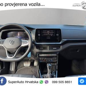 VW T-Cross 1.5 TSI DSG R Line 150 KS, ACC+KAM+GR SJED+LED+LANE