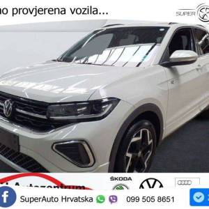VW T-Cross 1.5 TSI DSG R Line 150 KS, ACC+KAM+GR SJED+VIRT+LANE